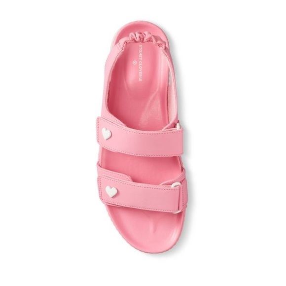 Stoney Clover Lane Shoes - Stoney Clover Lane x Target Pink Women's Two Strap Sport Sandals nwt Barbiecore